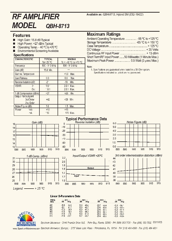 QBH-8713_4821010.PDF Datasheet