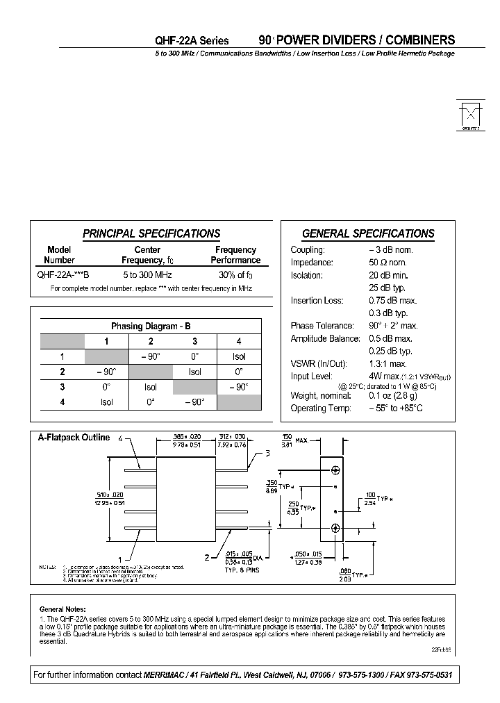 QHF-22A-5B_4817408.PDF Datasheet