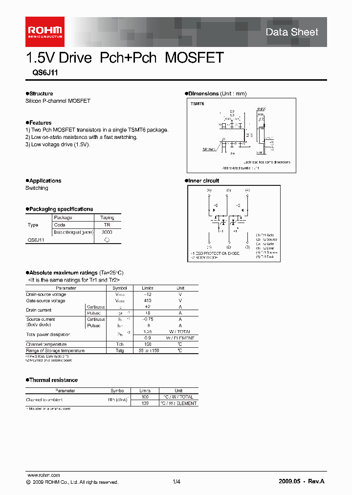 QS6J11_4695317.PDF Datasheet