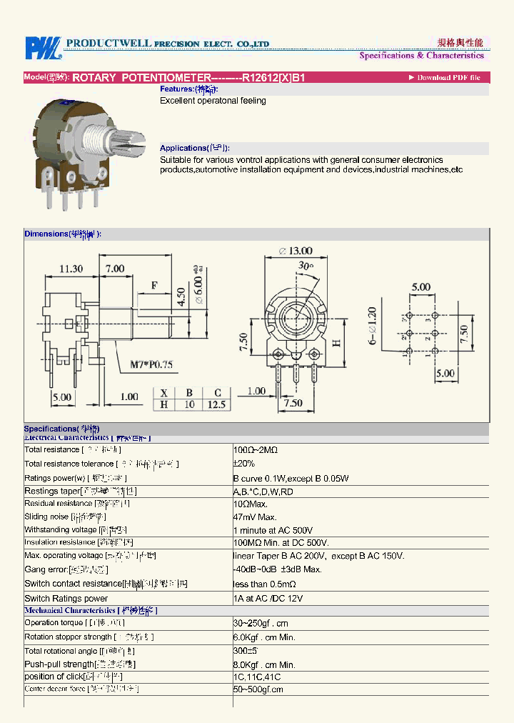 R12612_4641673.PDF Datasheet