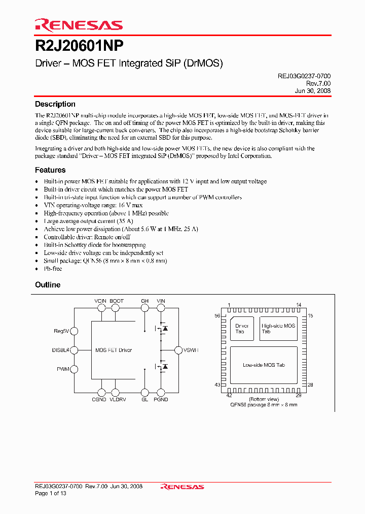 R2J20601NP_4287349.PDF Datasheet
