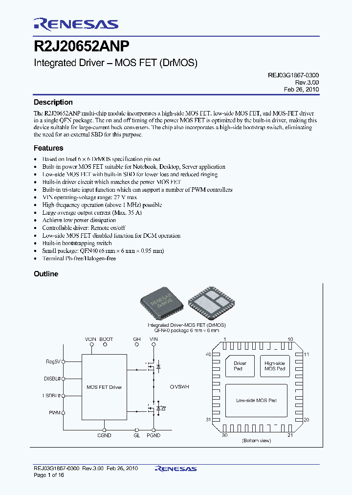 R2J20652ANPG3_4603188.PDF Datasheet