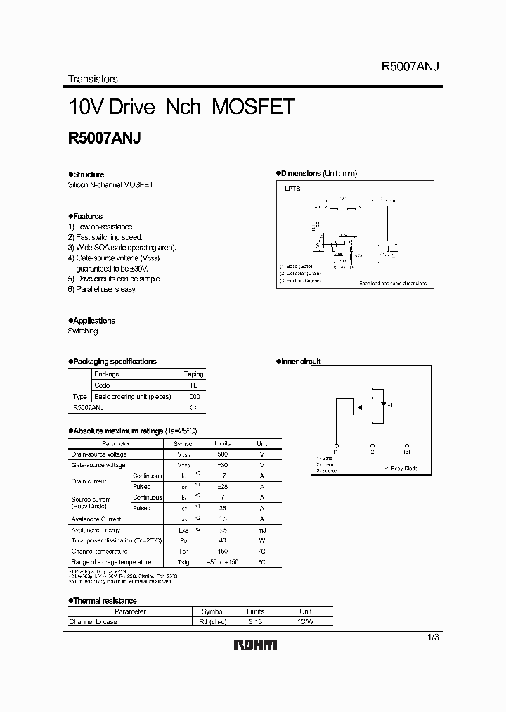 R5007ANJ_4454738.PDF Datasheet