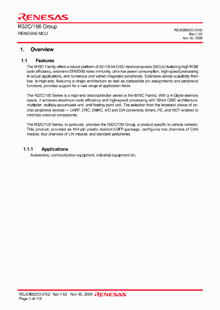 R5F6456HLFD_4604933.PDF Datasheet