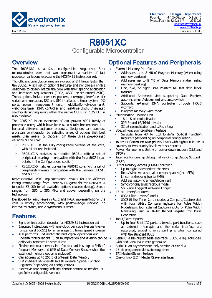 R8051XC_4348447.PDF Datasheet