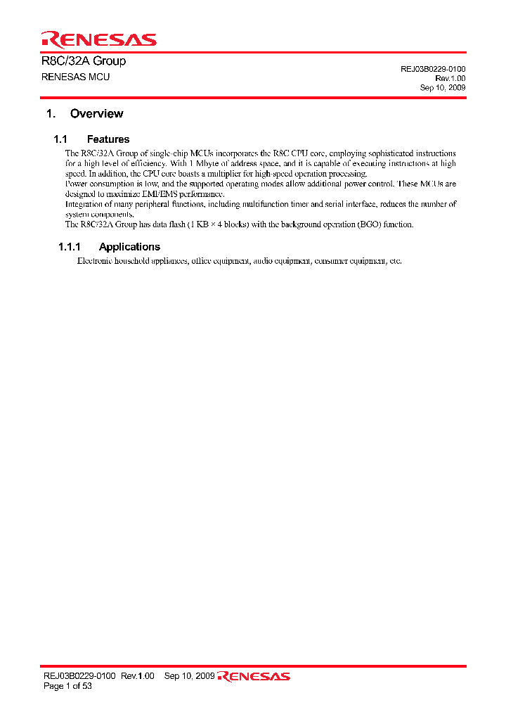 R8C32A09_4785357.PDF Datasheet