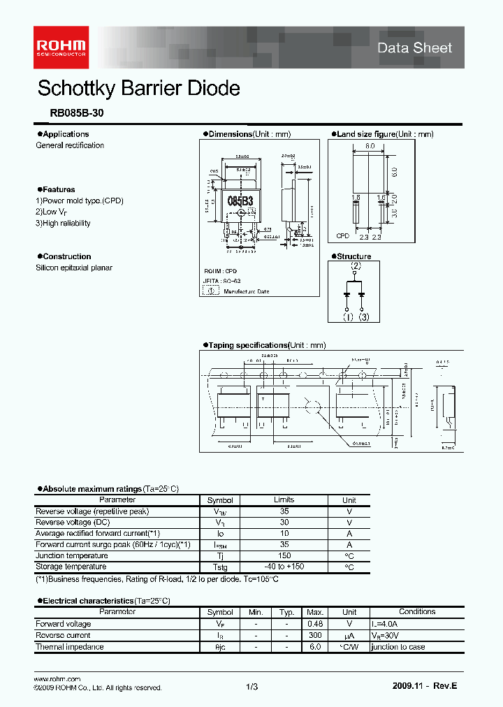 RB085B-3009_4876913.PDF Datasheet