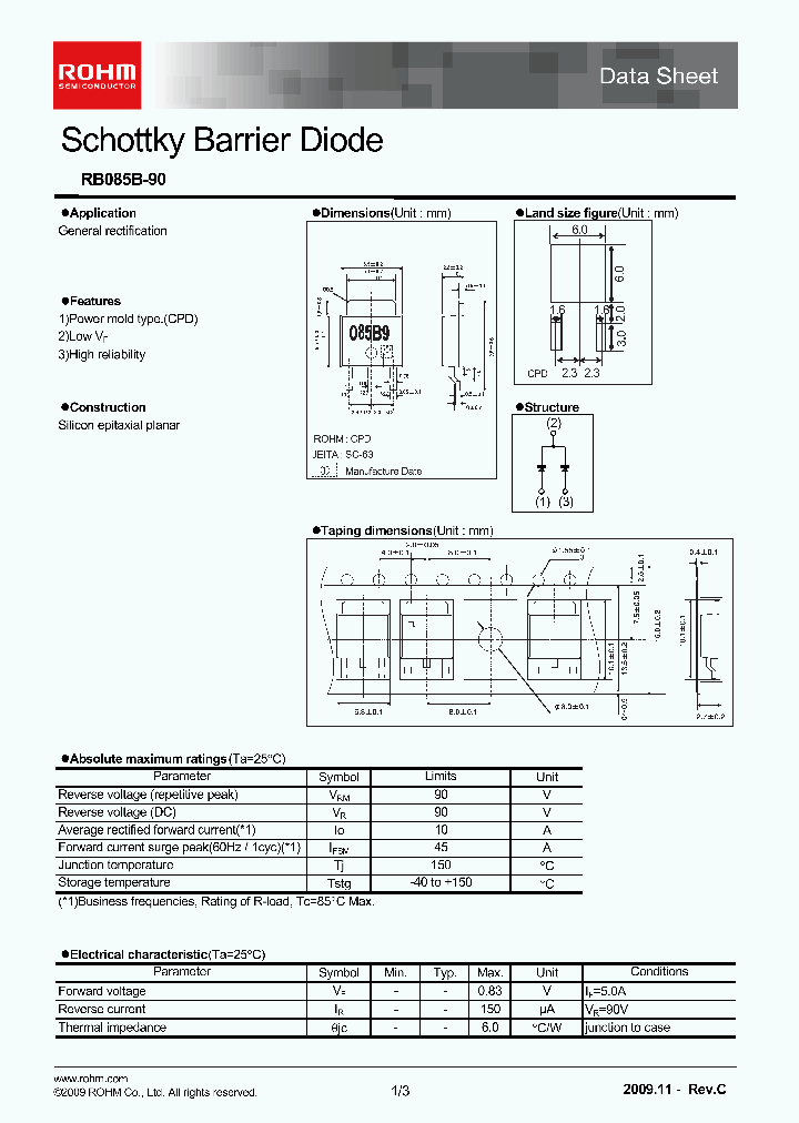 RB085B-9009_4856145.PDF Datasheet