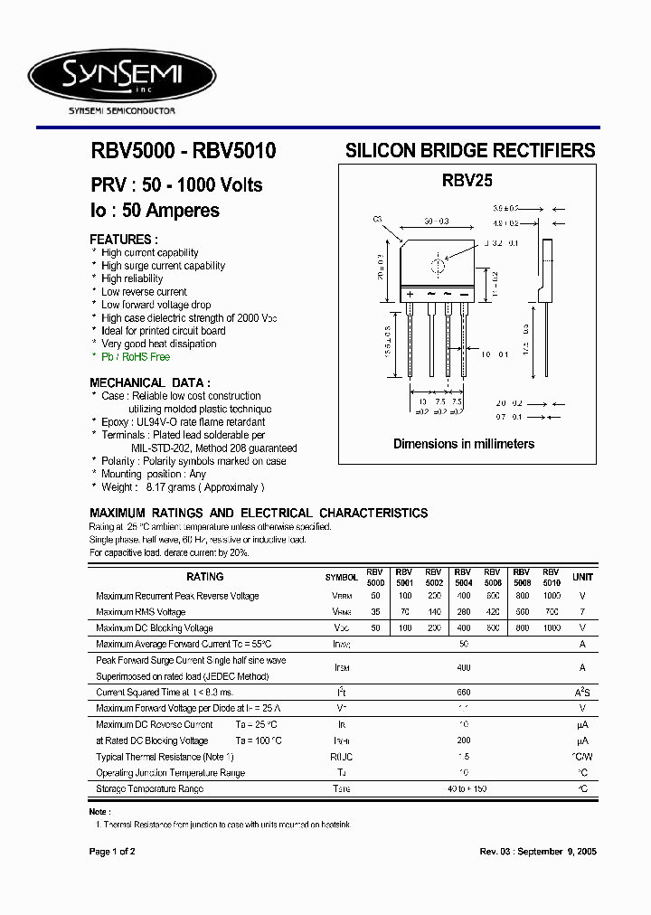 RBV5010_4544269.PDF Datasheet