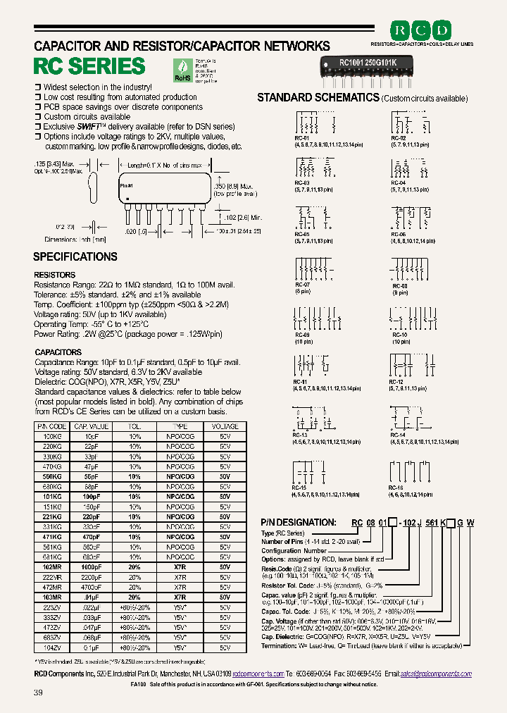 RC0801-100G100J_4401618.PDF Datasheet