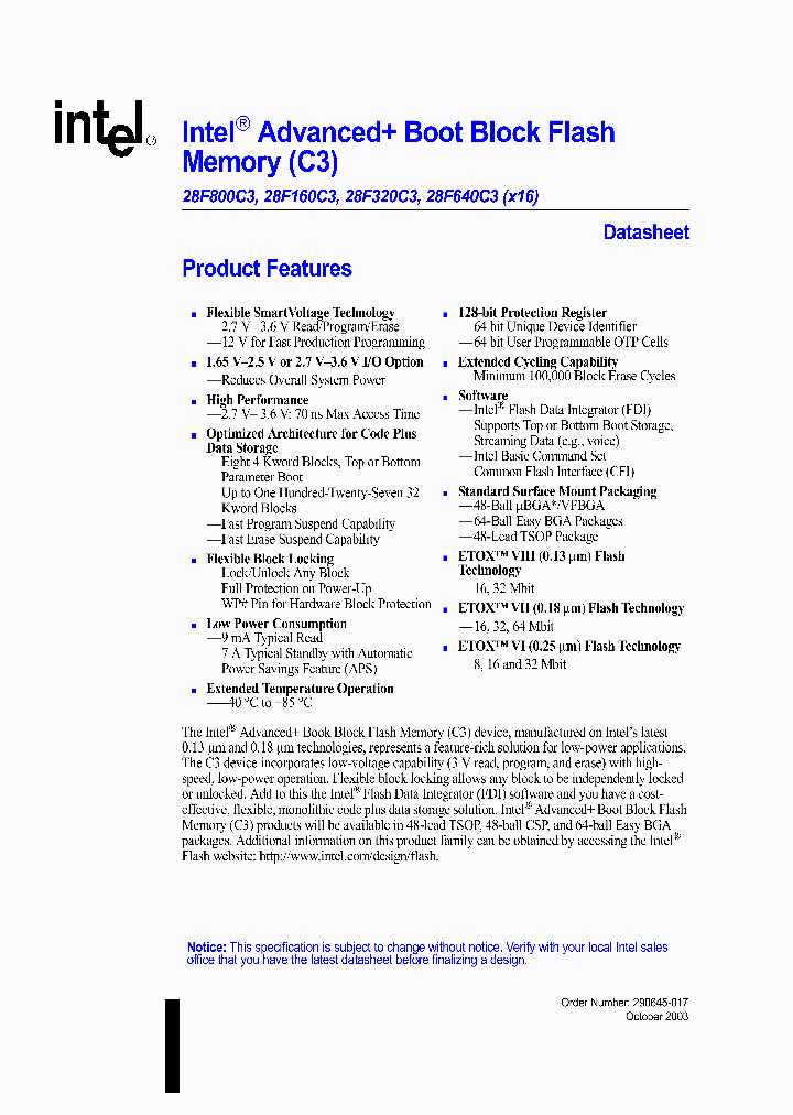 RC28F320C3TA100_4506004.PDF Datasheet
