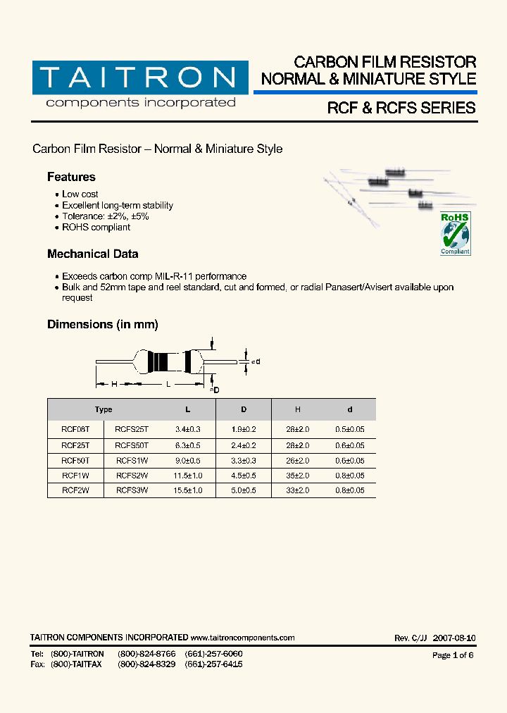 RCFS25T_4195890.PDF Datasheet