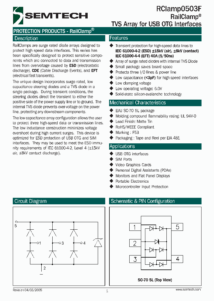 RCLAMP0503F_4267194.PDF Datasheet