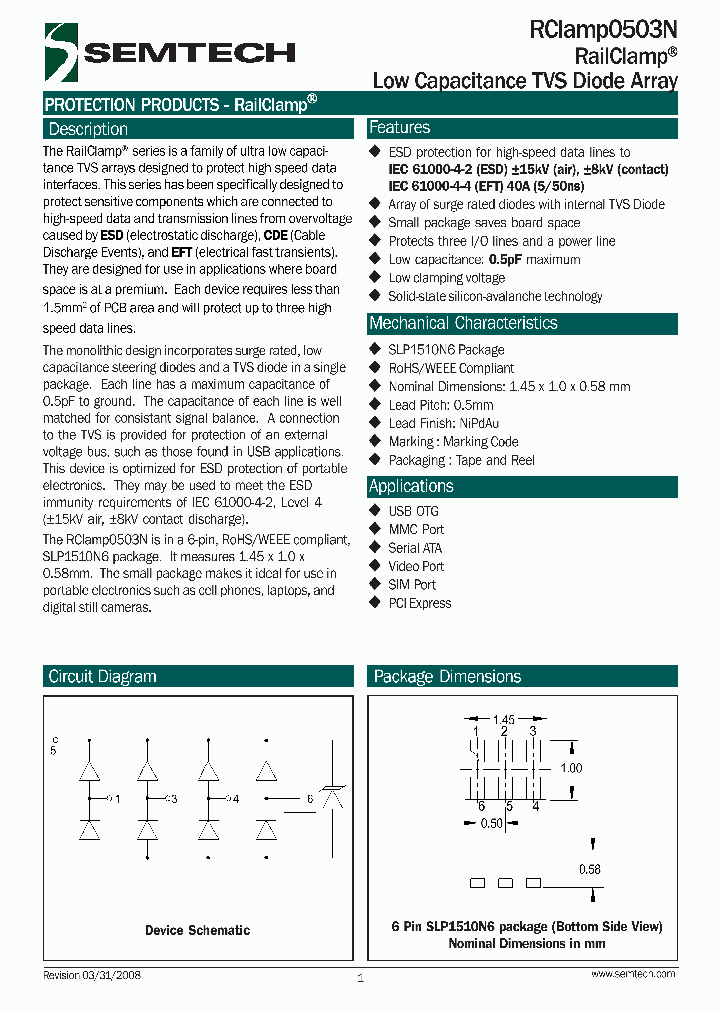 RCLAMP0503N_4285534.PDF Datasheet