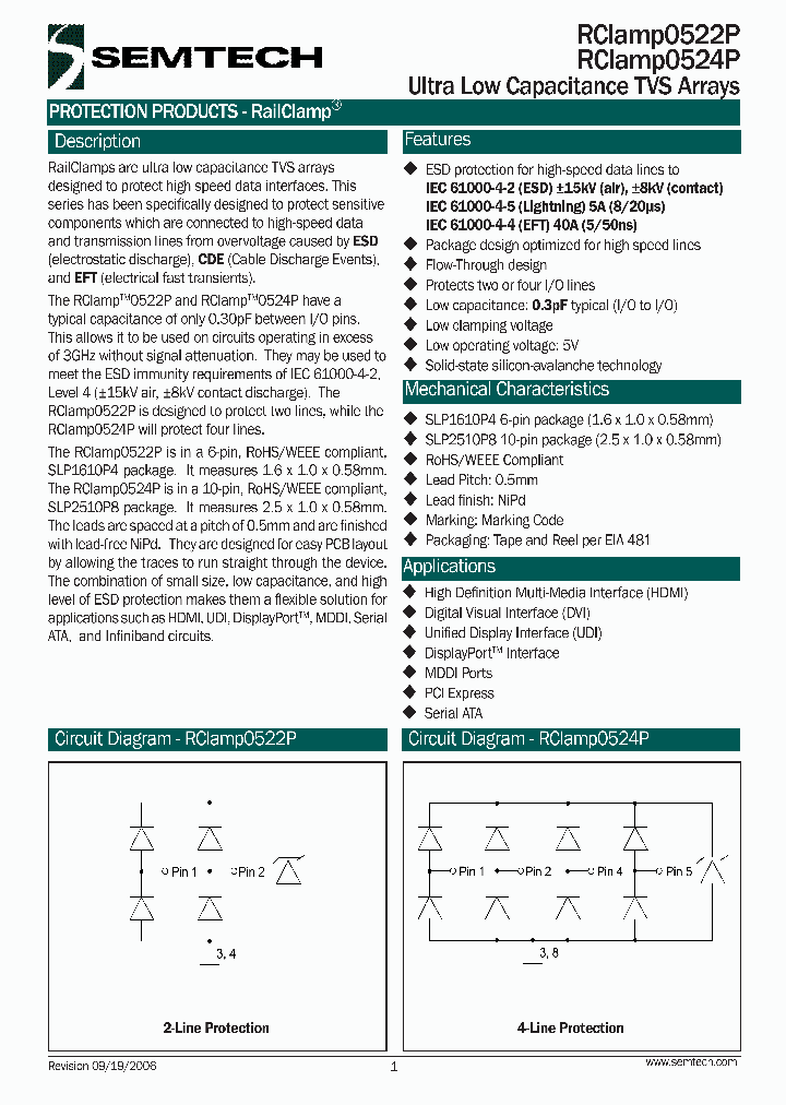 RCLAMP0522PTCT_4275500.PDF Datasheet