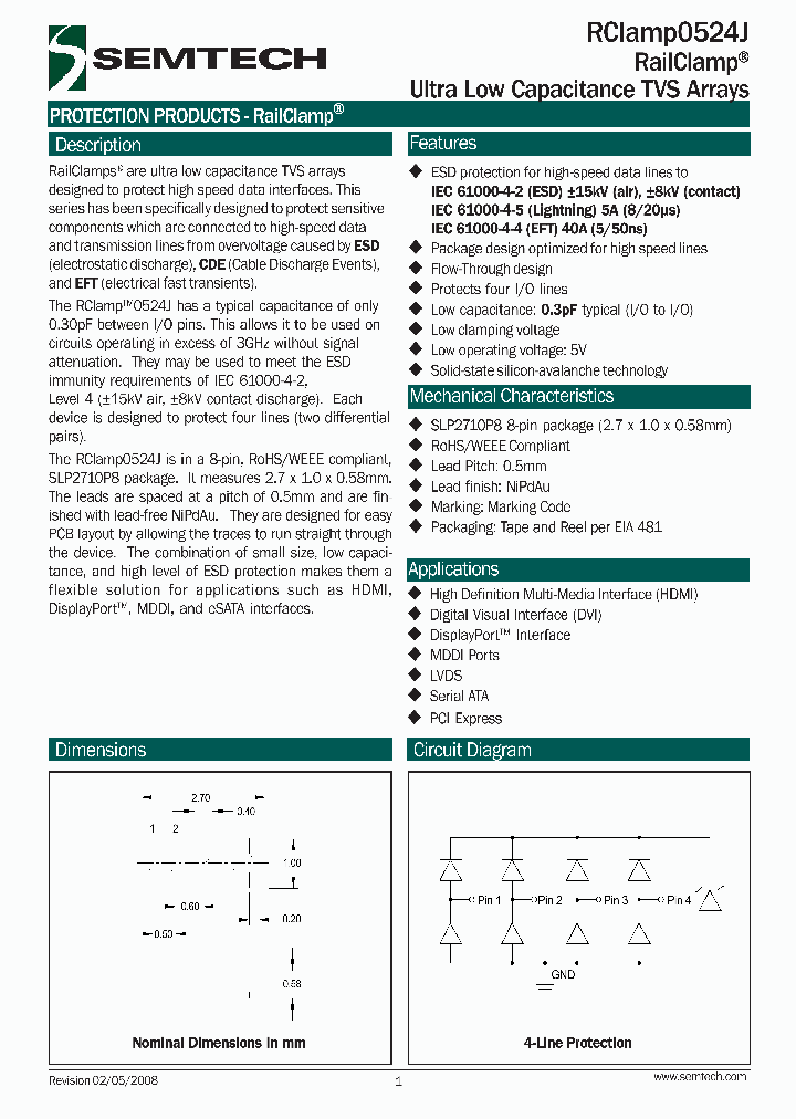 RCLAMP0524J_4278421.PDF Datasheet
