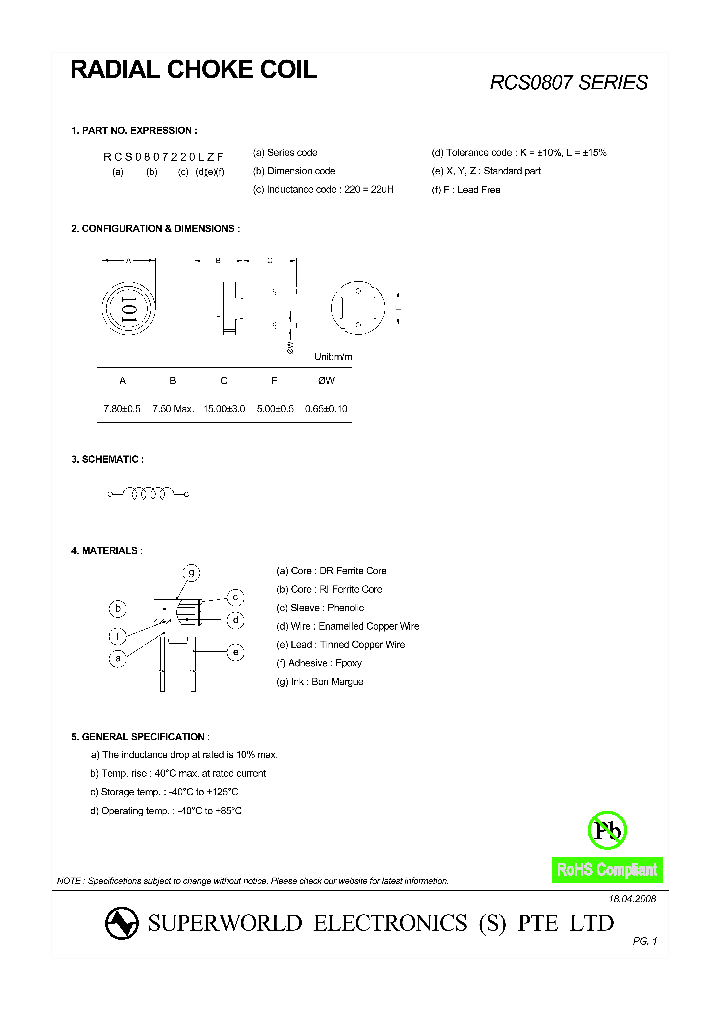 RCS0807181KZF_4437987.PDF Datasheet