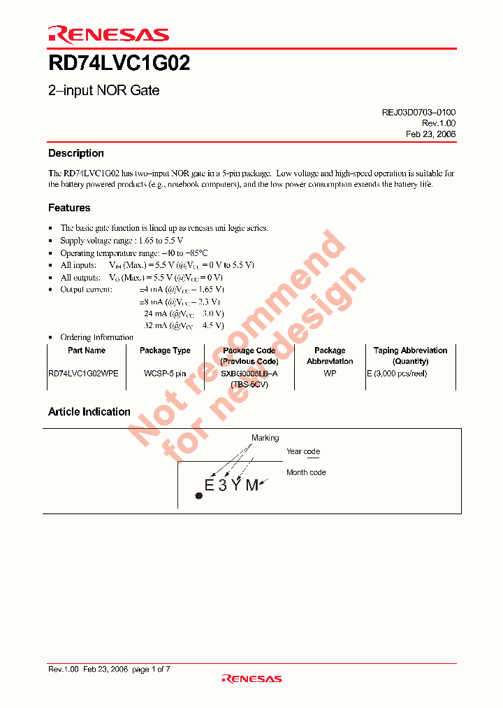 RD74LVC1G02_4417827.PDF Datasheet