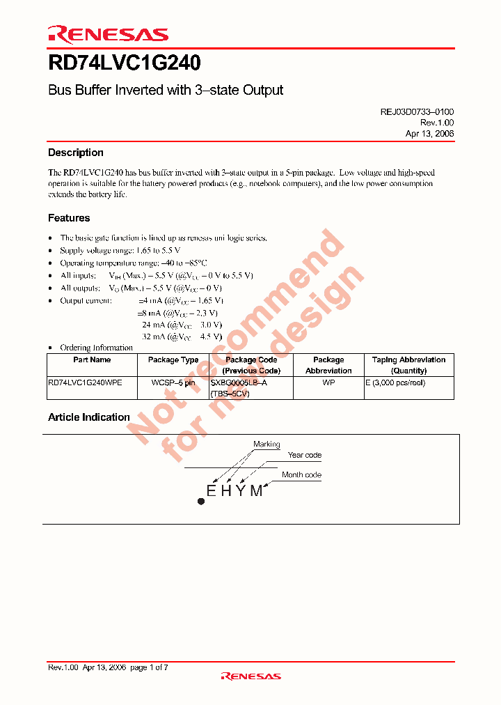 RD74LVC1G240_4417831.PDF Datasheet