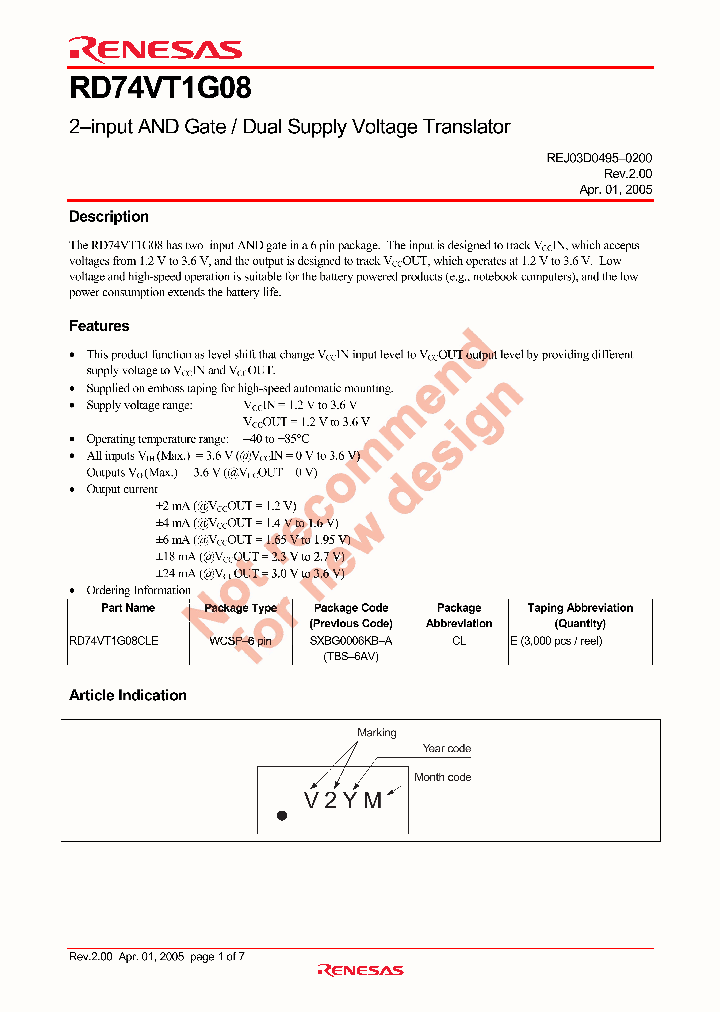 RD74VT1G08_4351792.PDF Datasheet
