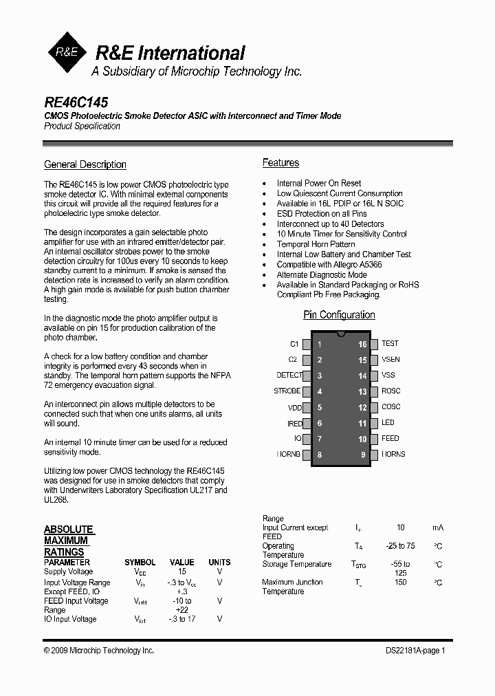 RE46C145_4850028.PDF Datasheet