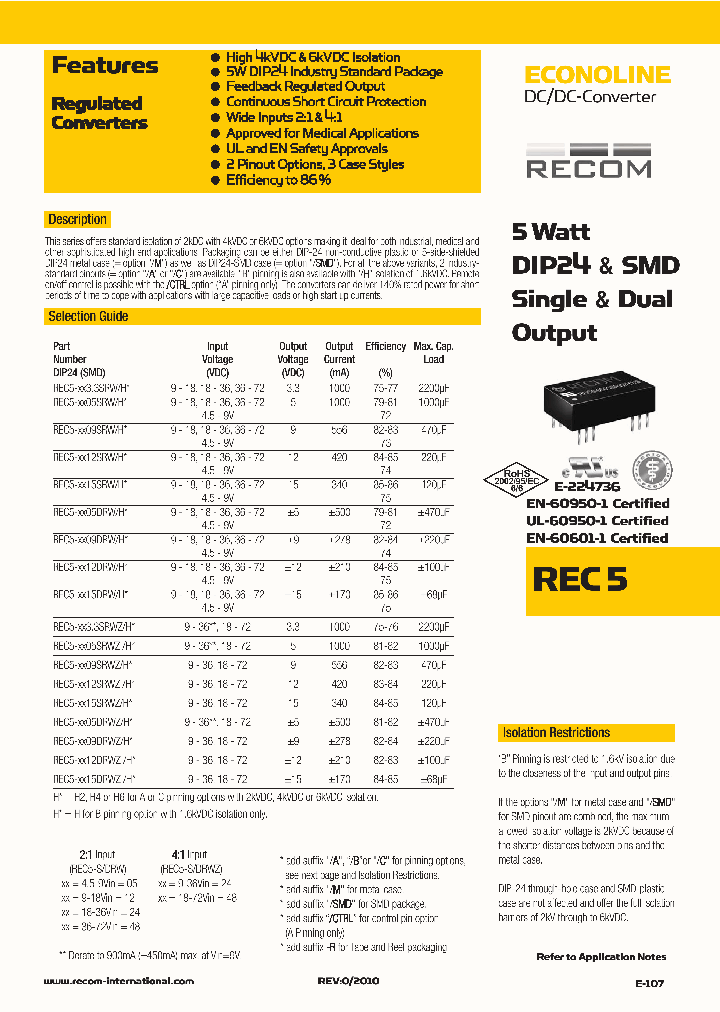 REC5-XX33SRWH_4652072.PDF Datasheet