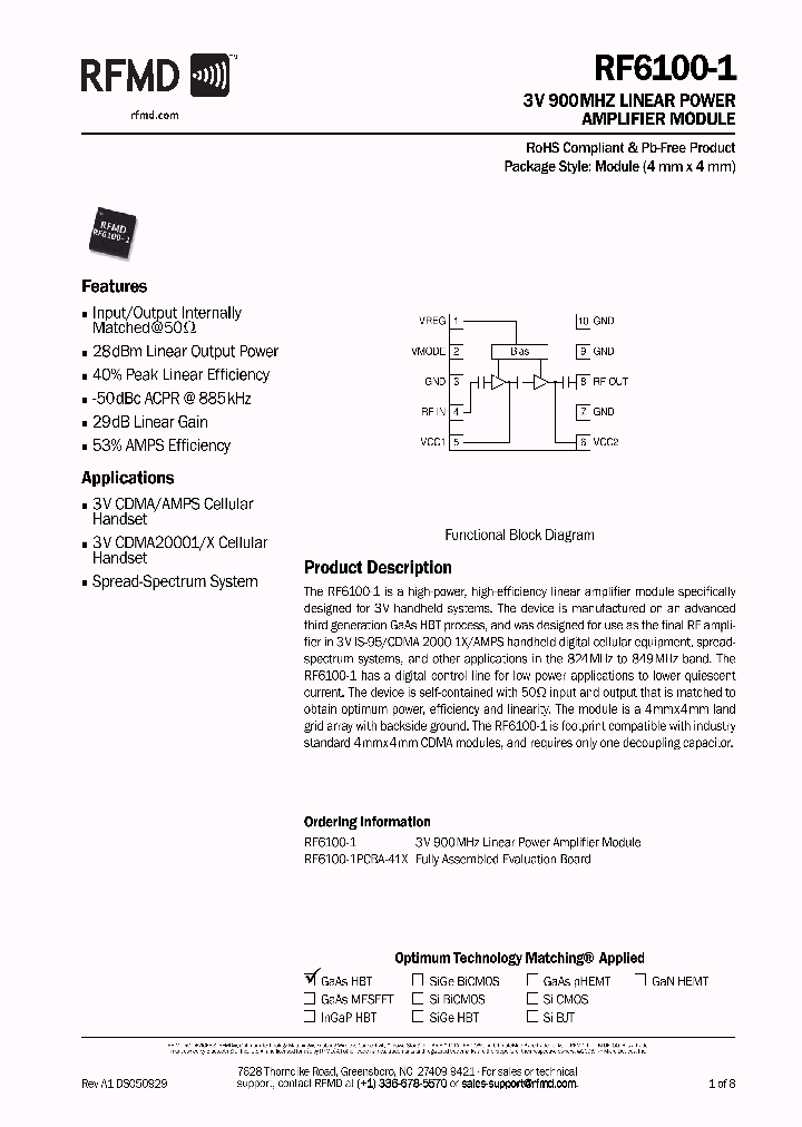 RF6100-1_4384015.PDF Datasheet