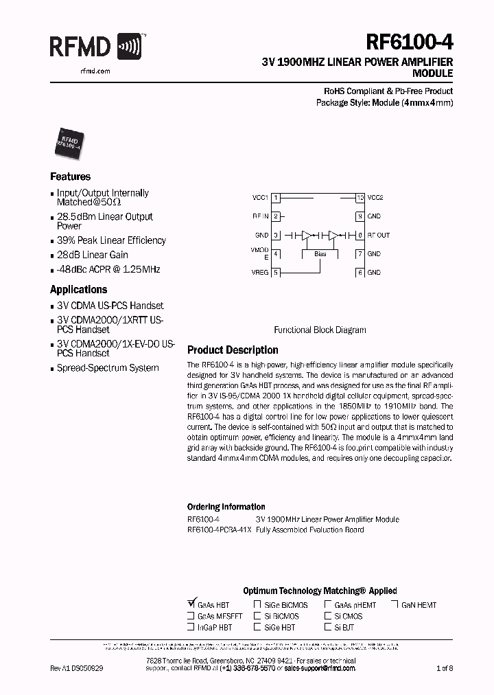 RF6100-41_4526727.PDF Datasheet