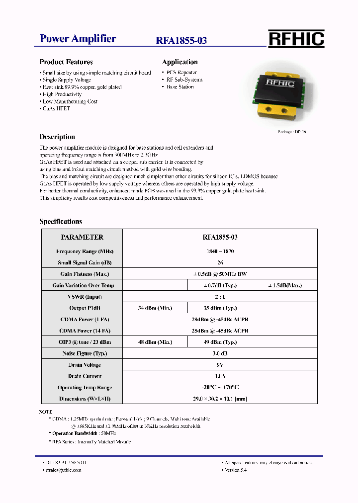 RFA1855-03_4870911.PDF Datasheet
