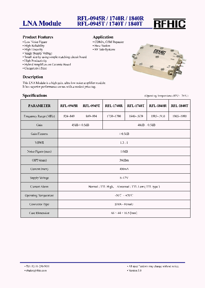 RFL-0945R_4646828.PDF Datasheet