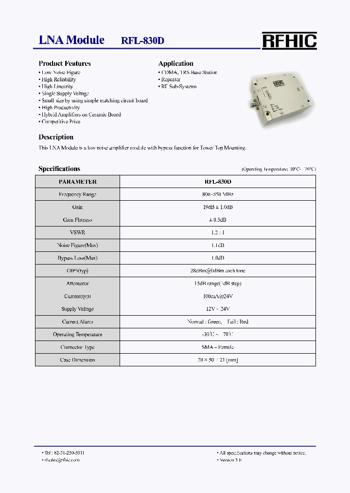 RFL-830D_4646844.PDF Datasheet