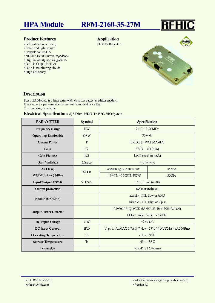 RFM-2160-35-27M_4528357.PDF Datasheet