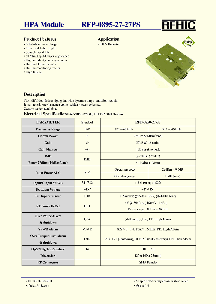 RFP-0895-27-27PS_4600412.PDF Datasheet