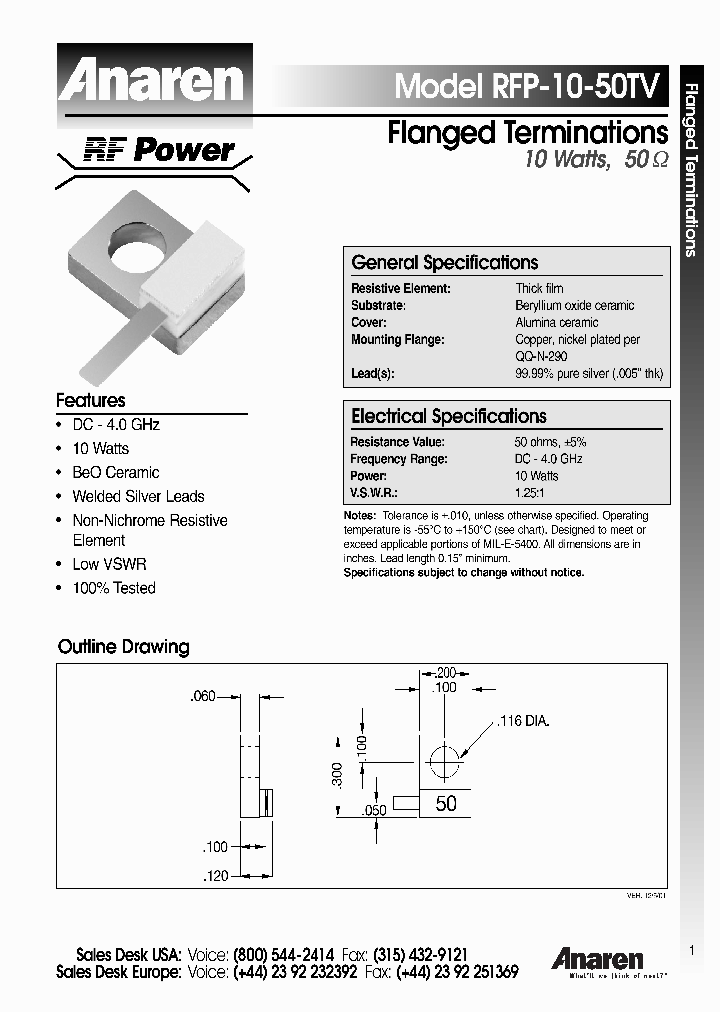 RFP-10-50TV_4221083.PDF Datasheet