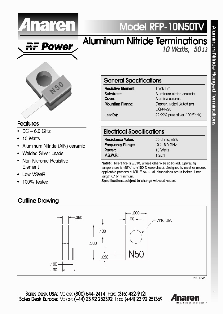 RFP-10N50TV_4221105.PDF Datasheet