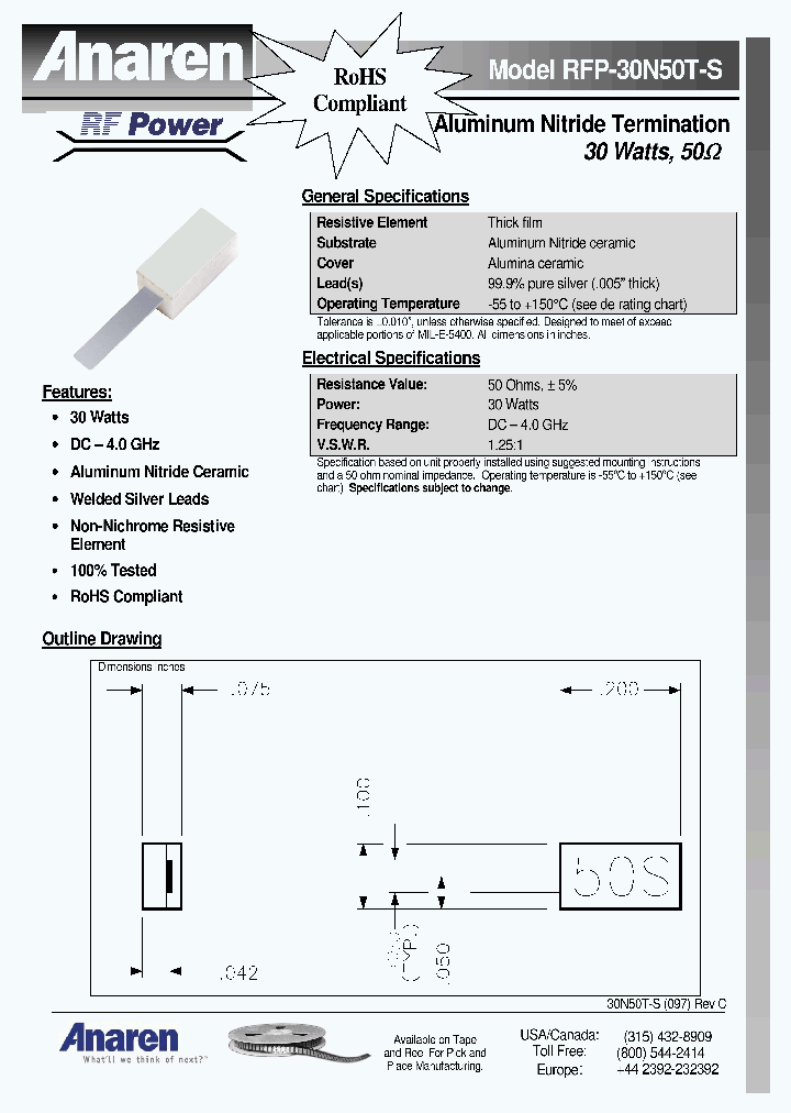 RFP-30N50T-S_4719716.PDF Datasheet