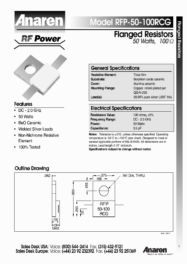 RFP-50-100RCG_4510147.PDF Datasheet
