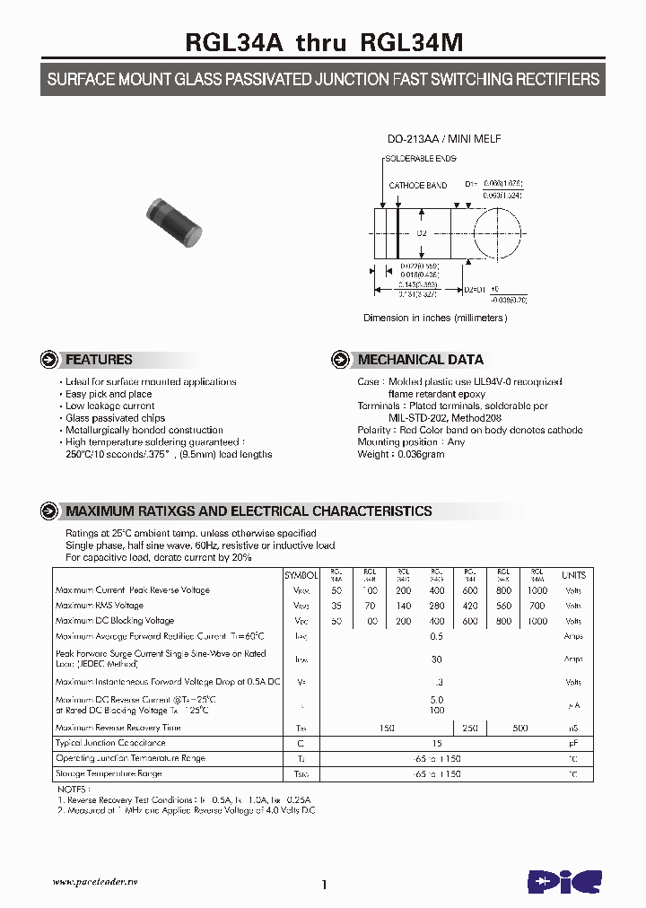 RGL34J_4773317.PDF Datasheet