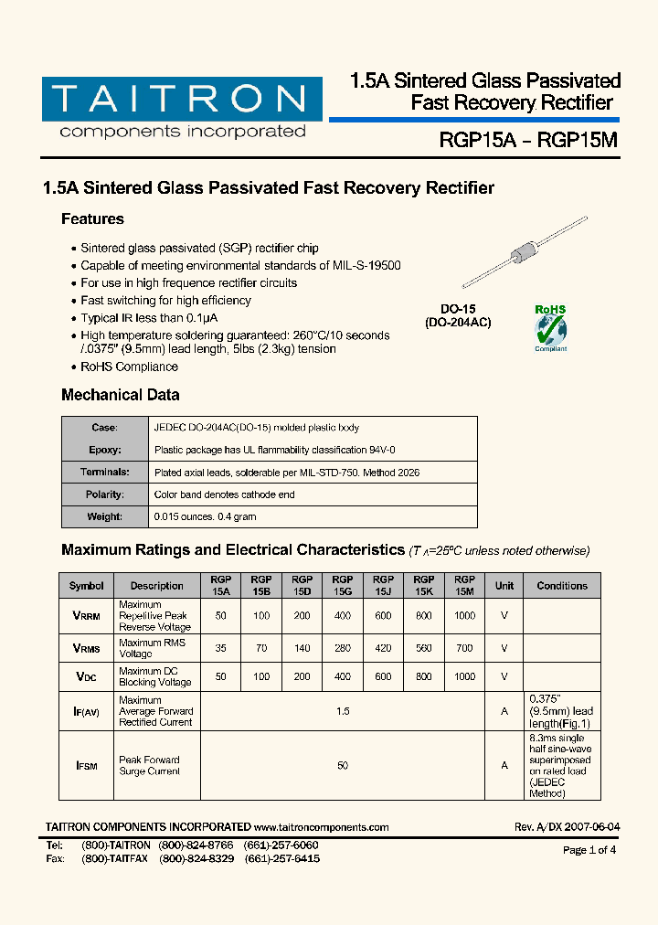 RGP15A_4629972.PDF Datasheet