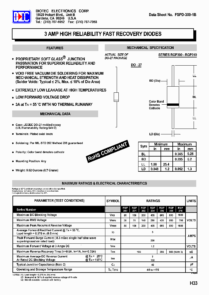 RGP300_4208065.PDF Datasheet