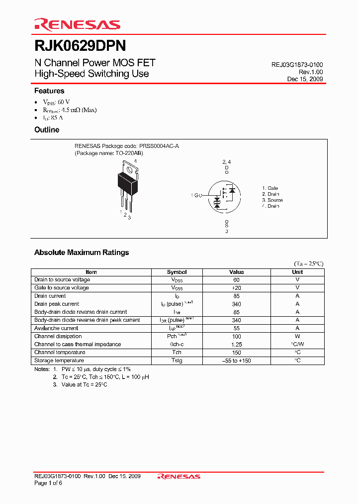 RJK0629DPN_4534009.PDF Datasheet