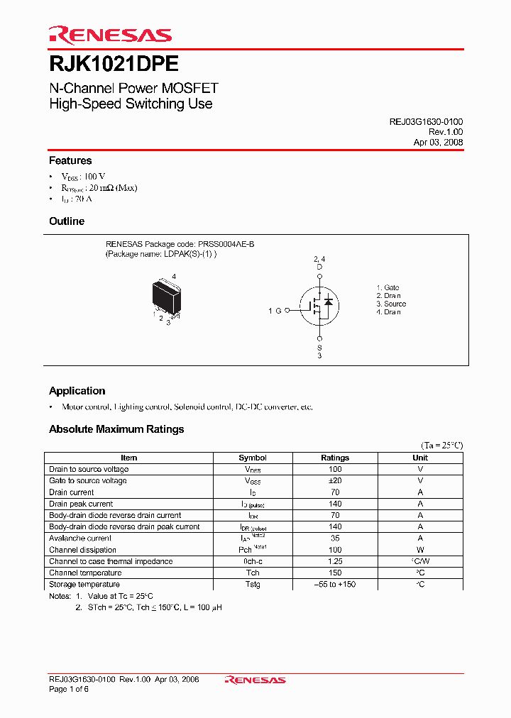 RJK1021DPE-00-J3_4530284.PDF Datasheet