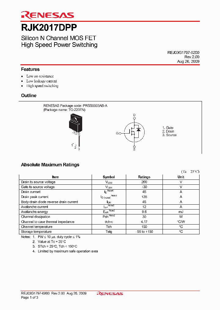 RJK2017DPP-00-T2_4529512.PDF Datasheet