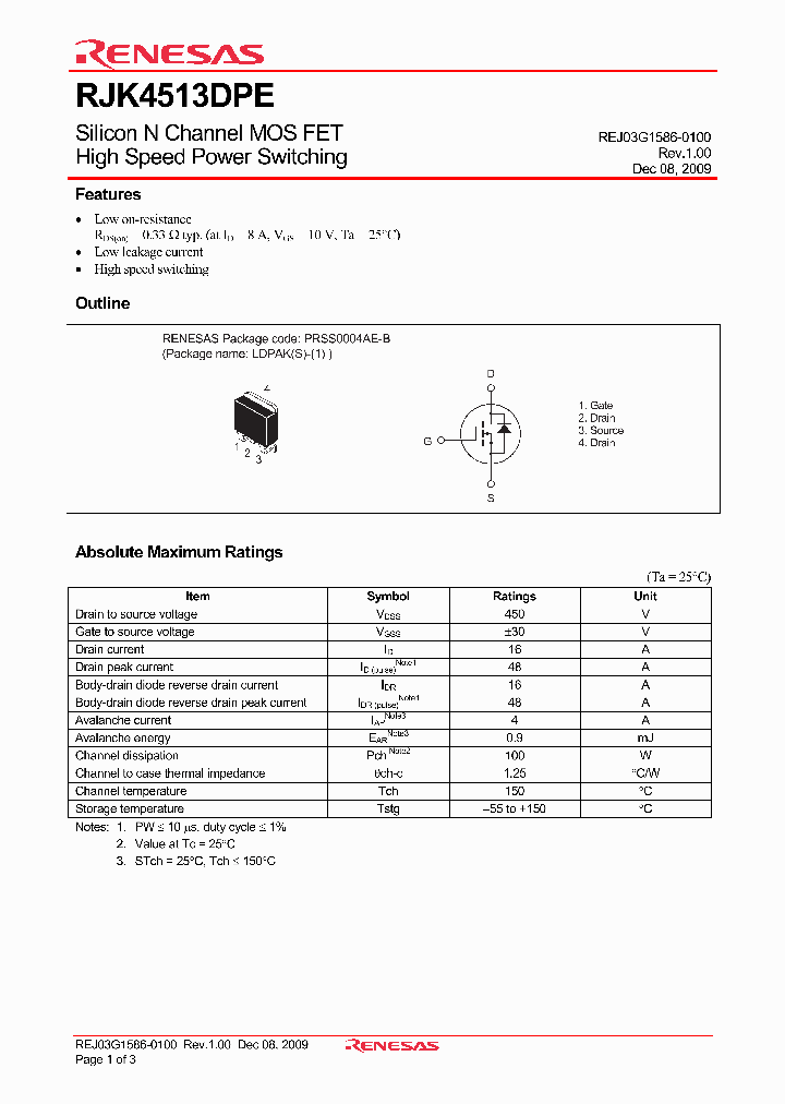 RJK4513DPE-00-J3_4530287.PDF Datasheet