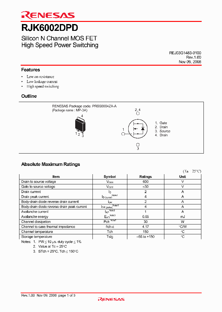 RJK6002DPD_4378321.PDF Datasheet