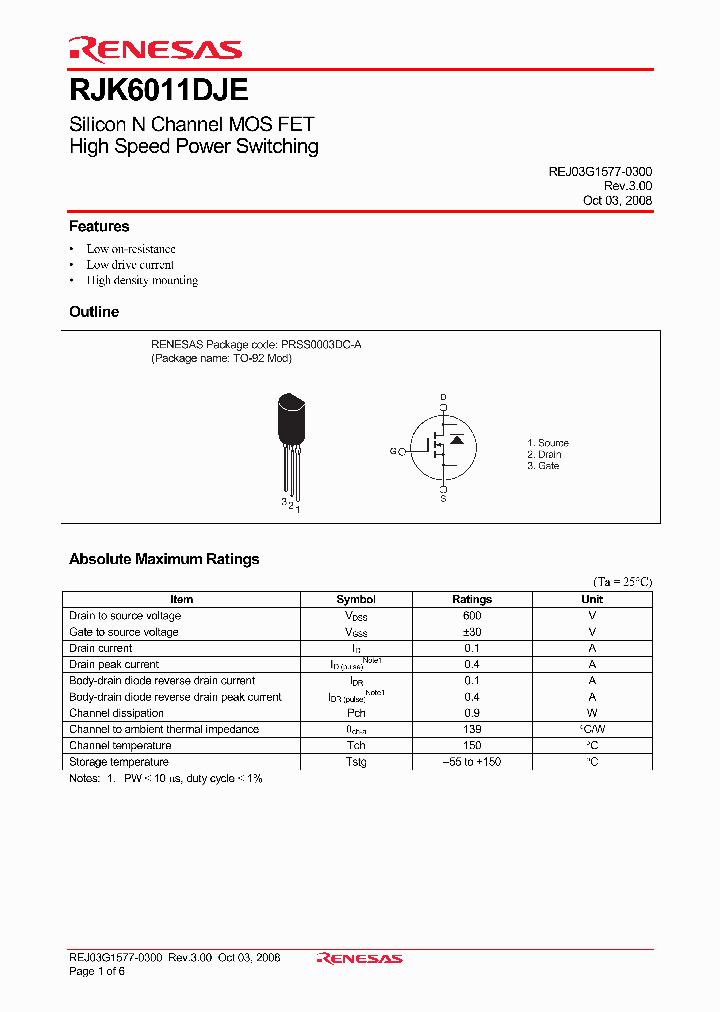 RJK6011DJE_4378323.PDF Datasheet