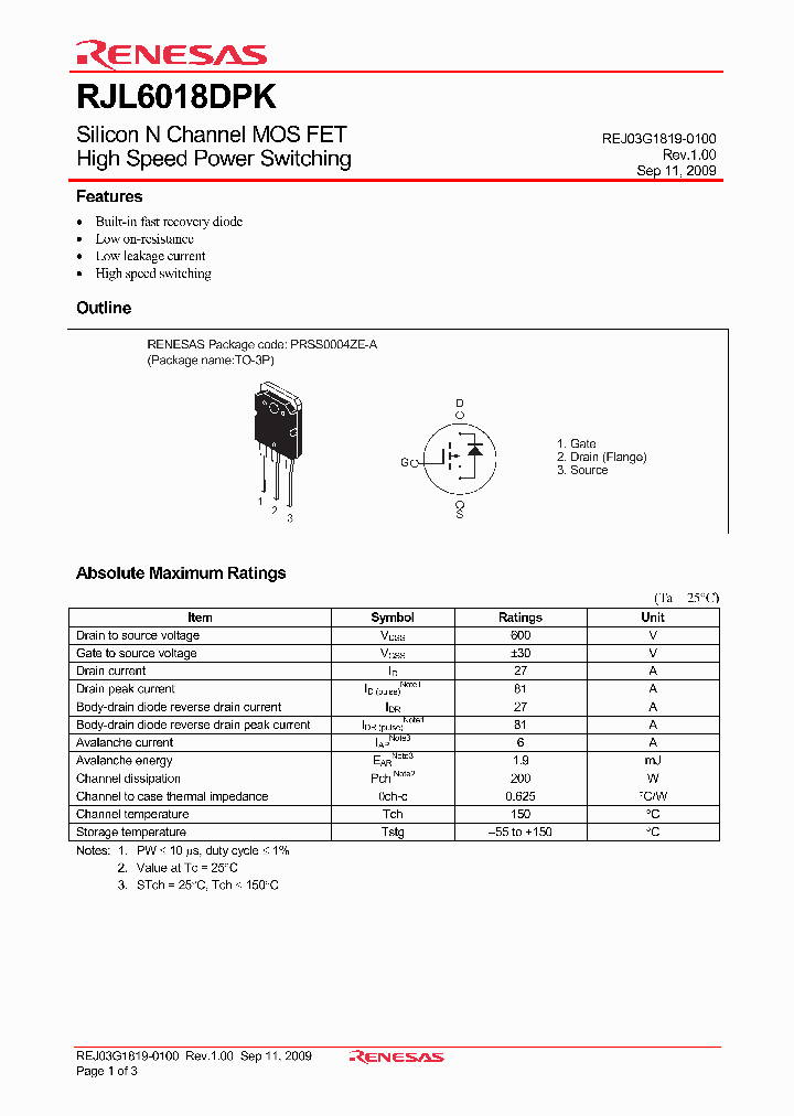 RJL6018DPK-00-T0_4511356.PDF Datasheet
