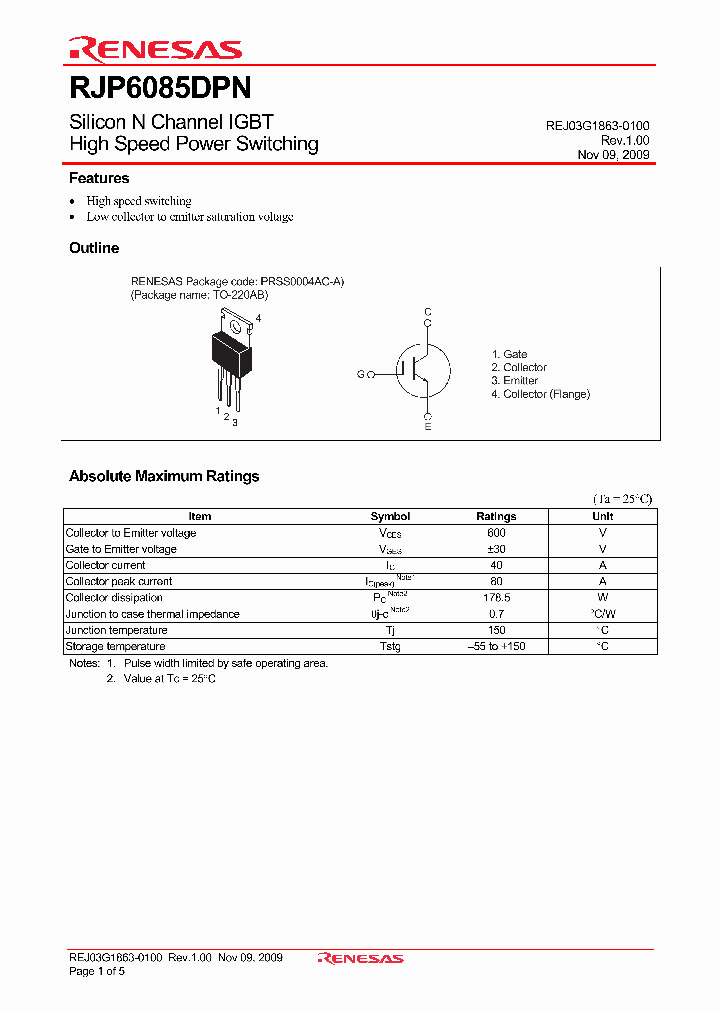 RJP6085DPN_4643032.PDF Datasheet
