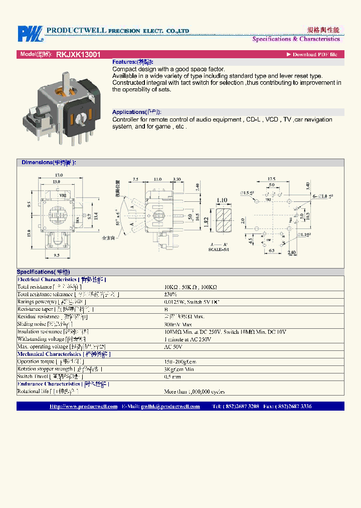 RKJXK13001_4710535.PDF Datasheet