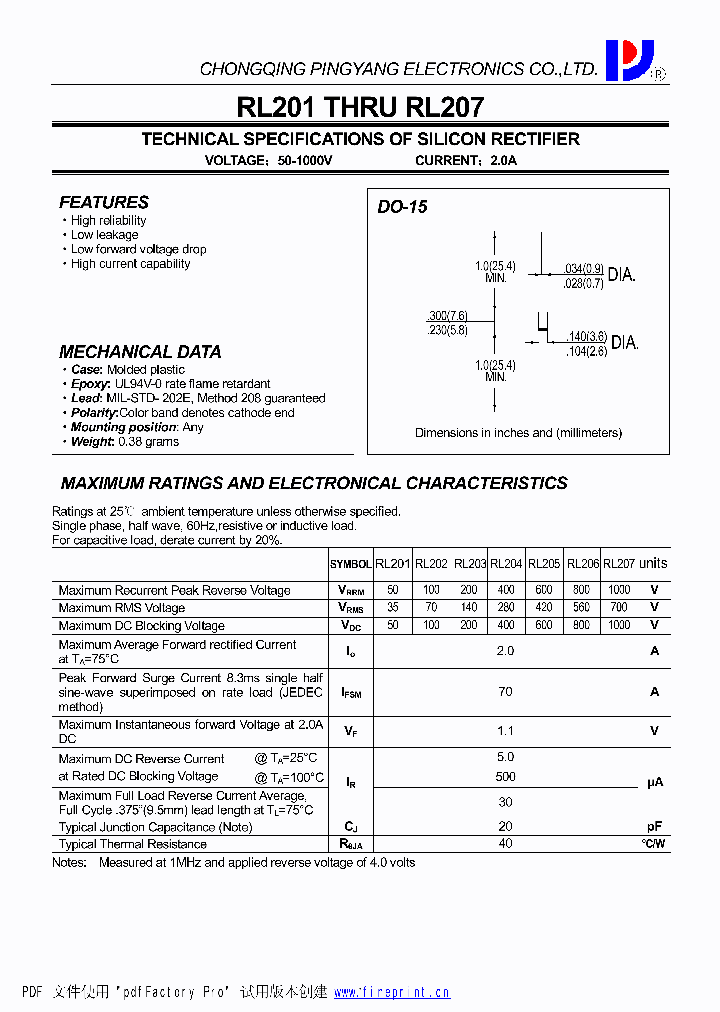 RL207_4647354.PDF Datasheet